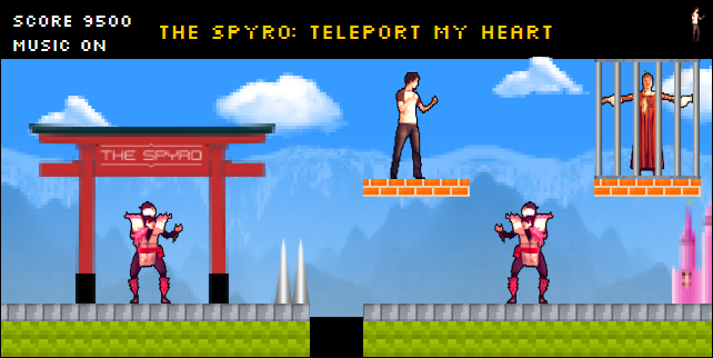 The Spyro - Teleport My Heart the game